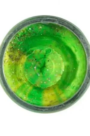 Vente Flash Pâte BERKLEY Natural scent troutbait Fluo green yellow