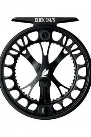 Moulinet SAGE Click soie 4/5/6 Stealth Noir Solde