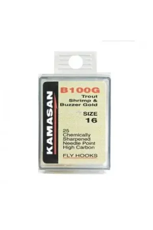 Hameçons KAMASAN B100G 16 Satisfait Ou Remboursé