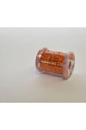 Holographic tinsel FLY SCENE medium orange Pas Cher