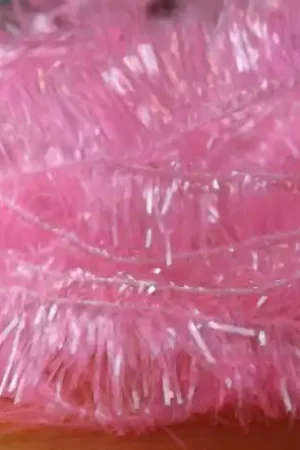 Chenille Translucent FLYBOX babypink 15mm Retour Gratuit