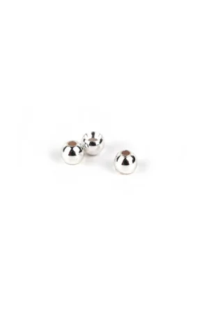 Réduction Bille Laiton TEXTREME Argenté 4.7mm 20 pcs