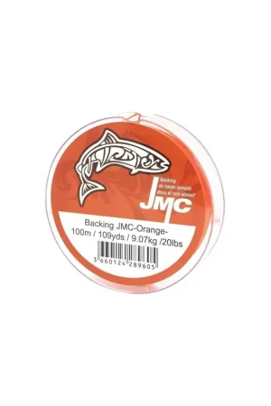 Backing JMC Orange 100m 13.6kg 30lb Quantité Limitée