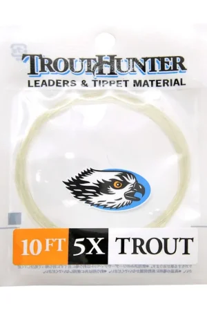 Bas de ligne Trout Hunter Flottant 10Ft 3m05 3X 0.205mm Promotion Saisonnière