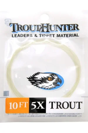 Achat Immédiat Bas de ligne Trout Hunter Flottant 10Ft 3m05 4X 0.185mm