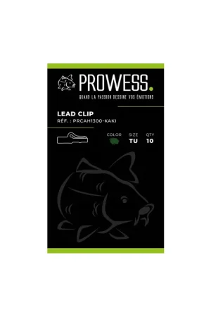 Lead clip PROWESS kaki Achetez Aujourd'hui