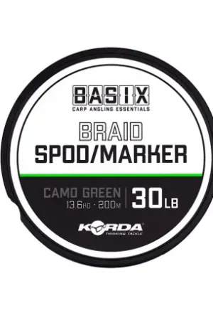Tresse KORDA Basix spod/marker 200m 30lbs-13.6kg Nouveauté