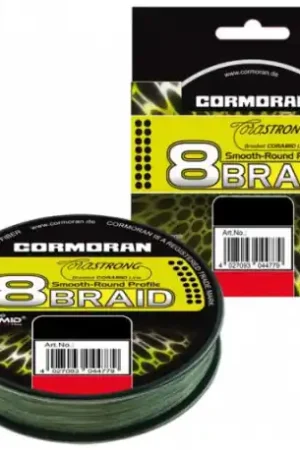 Livraison Express Tresse CORMORAN 8-Braid 1200m 0.35mm 37.5kg