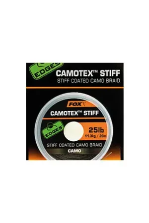 Tresse camotex FOX rigide 20Lb/9.1Kg - 20M - Camo Prix Promo