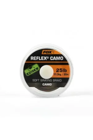 Tresse coulante FOX Reflex camo 20Lb/9.1Kg - 20M - Camo Dernier Modèle