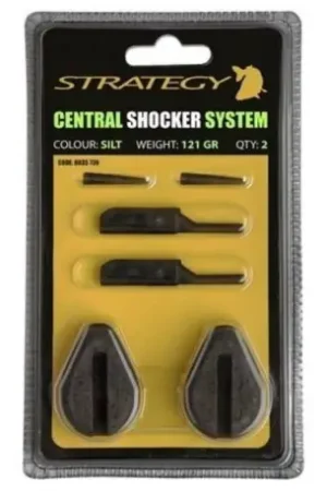Plomb in-line STRATEGY Central shocker system silt - 172Gr Pas Cher