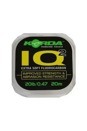 Remise Fluorocarbone KORDA IQ2 extra soft 0.47mm 20Lbs