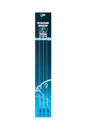 Bas de ligne fluorocarbone NASH Ronnie Boom 17.78cm 13.60kg Promotion Saisonnière