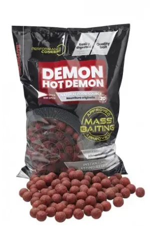 Bouillettes STARBAITS mass baiting Hot Demon 3kg 20mm Petit Prix