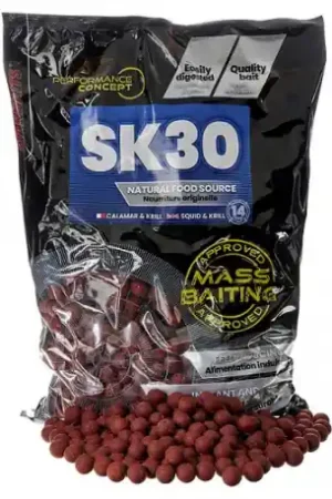 Prix Promo Bouillettes STARBAITS mass baiting SK30 3kg 14mm
