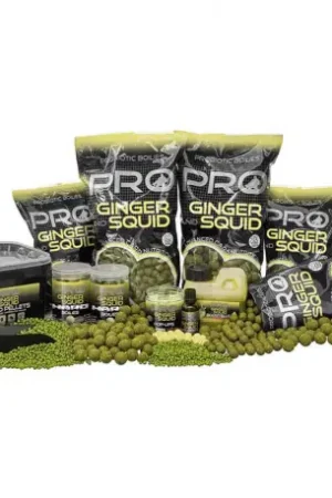 Top Vente Bouillettes STARBAITS Pro Ginger Squid 2.50kg 20mm