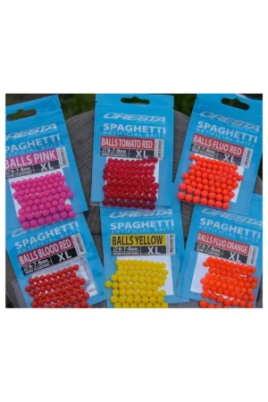Balle magique CRESTA spagheti balls 6/7/8mm rouge fluo Achetez Aujourd'hui