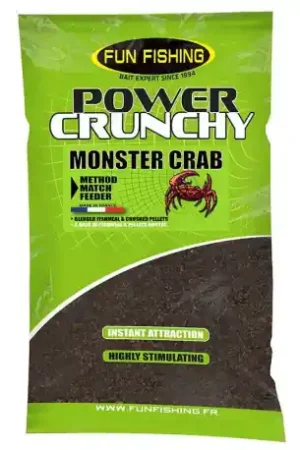 Amorce Power Crunchy FUN FISHING Monster Crab 2kg Promotion