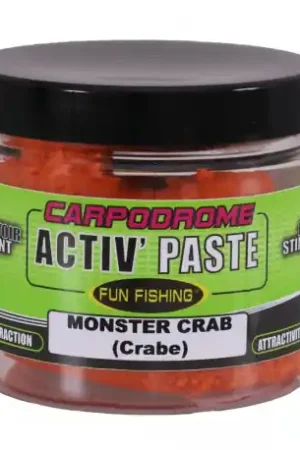 Soldes Pâte prête FUN FISHING activ paste chènevis/pain d'épice-150gr