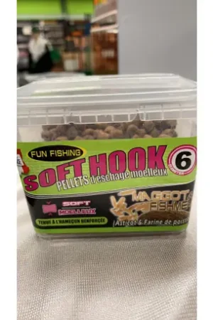 Seulement Aujourd'hui Pellets d'eschage moelleux FUN FISHING maggot/fishmeal 6mm - 110Gr