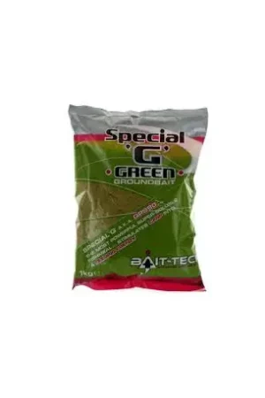 Nouvelle Collection Amorce BAIT-TECH Special G green groundbait 1kg