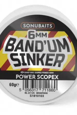Band'um sinker SONUBAITS power scopex- 10mm - 60Gr Top Vente