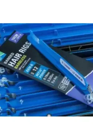 Vente Directe Hameçons monté PRESTON KKM-B banded - 0.17mm - 3.088 kg - taille 16 - 38cm