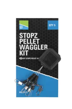 Stop float PRESTON Stopz pellet waggler kit Meilleure Vente