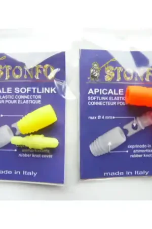 Connecteur STONFO pour elastique jaune 4mm Quantité Limitée
