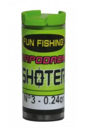 Solde Recharge de plomb FUN FISHING Shoter N°8 - 0.064Gr