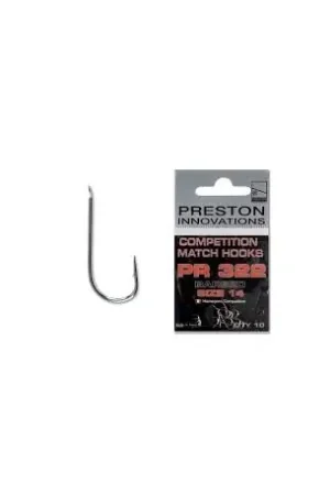 Acheter Direct Hameçons PRESTON Competition match hooks PR 322 n°12