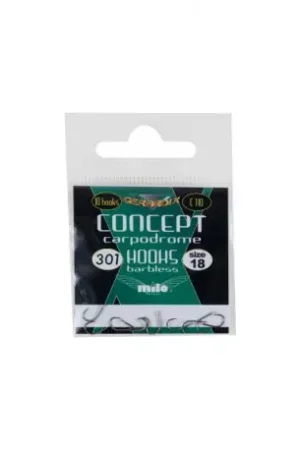 Hameçons MILO concept carpodrome 301 n°16 Nouveauté