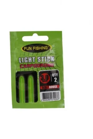 Antennes lumineuses FUN FISHING Light Stick 2,2mm - Rouge - Qté: 2 Super Prix