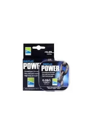 Remise Nylon PRESTON Reflo power 0.08mm 100m 0.812kg