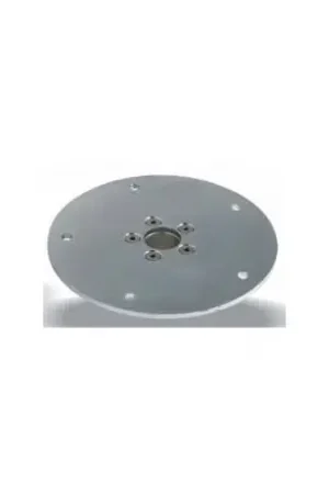 Platine basse ronde acier pour siège AMIAUD Promotion