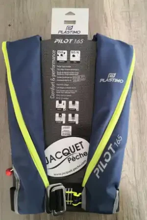 Gilet de sauvetage PLASTIMO Pilot 165 Bleu Promotion Saisonnière