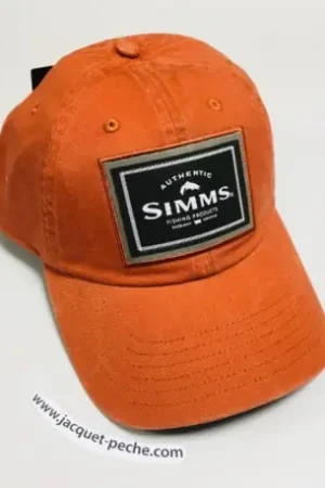Casquette SIMMS Single Haul Cap Simms Orange Acheter En Ligne