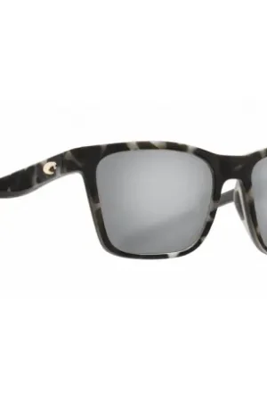 Lunettes COSTA Panga Matte Tortoise 580P Gray silver mirror Commander Maintenant