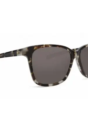 Lunettes COSTA May shiny tiger Cowrie 580G Gray silver mirror Nouveauté