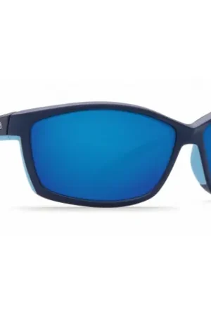 Satisfait Ou Remboursé Lunettes COSTA Manta matte Heron 580G Blue mirror