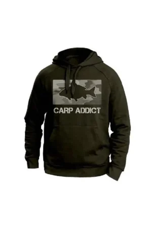 Haute Qualité Sweat YUKI hoddie carp olive- L
