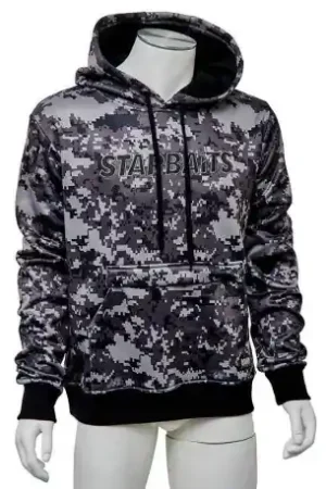 Sweat STARBAITS bank grey digi cam hoodie- L Offre Exclusive