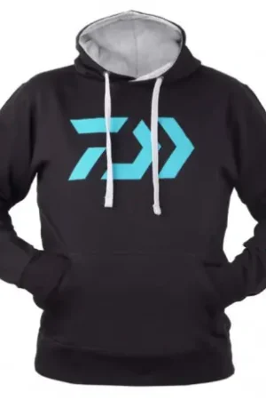 Sweat à capuche Daiwa Noir Taile L Offre Spéciale