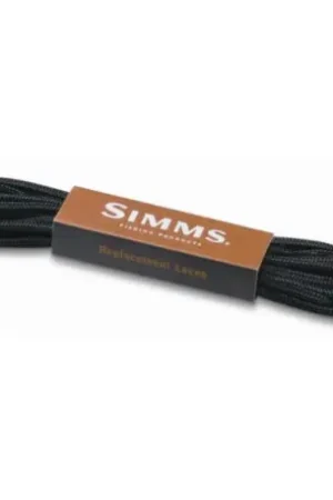 Lacets Simms pour chaussures wading Noir Achat Immédiat