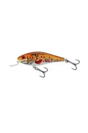 Commande En Gros Leurre SALMO Executor 7cm holographic golden black- flottant