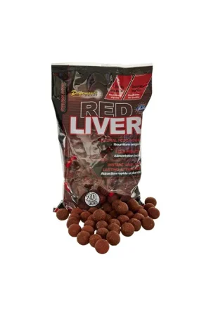 Promotion Saisonnière Bouillettes STARBAITS Red Liver 14mm- 800gr