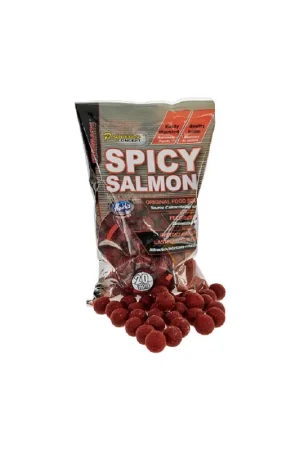 Bouillettes STARBAITS spicy salmon 14mm- 800gr Commander Vite