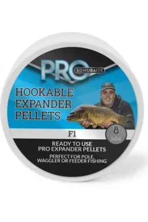 Super Prix Pellets d'eschage SONUBAITS F1 - 6mm - Pot de 100Gr
