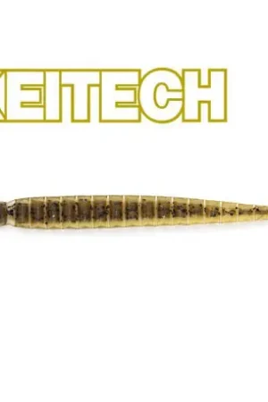 Leurre KEITECH Custom leech 3inch Green pumpkin PP Populaire