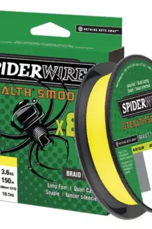 Tresse SPIDERWIRE Stealth smooth Jaune 0.11mm 10.30kg 150m Offre Exclusive